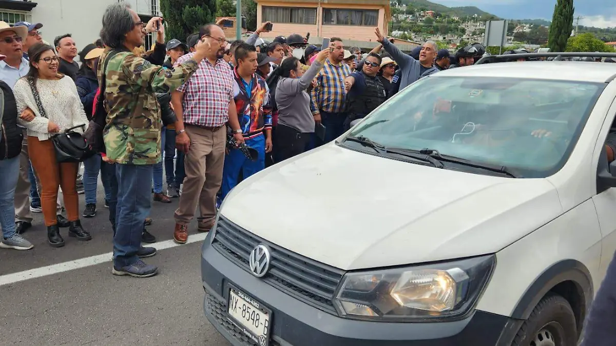 sindicalisados abren carriles (2)